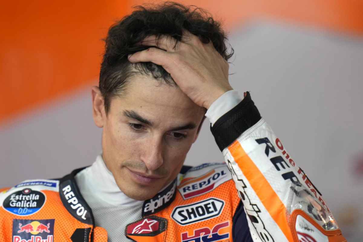 Che mazzata per Marquez