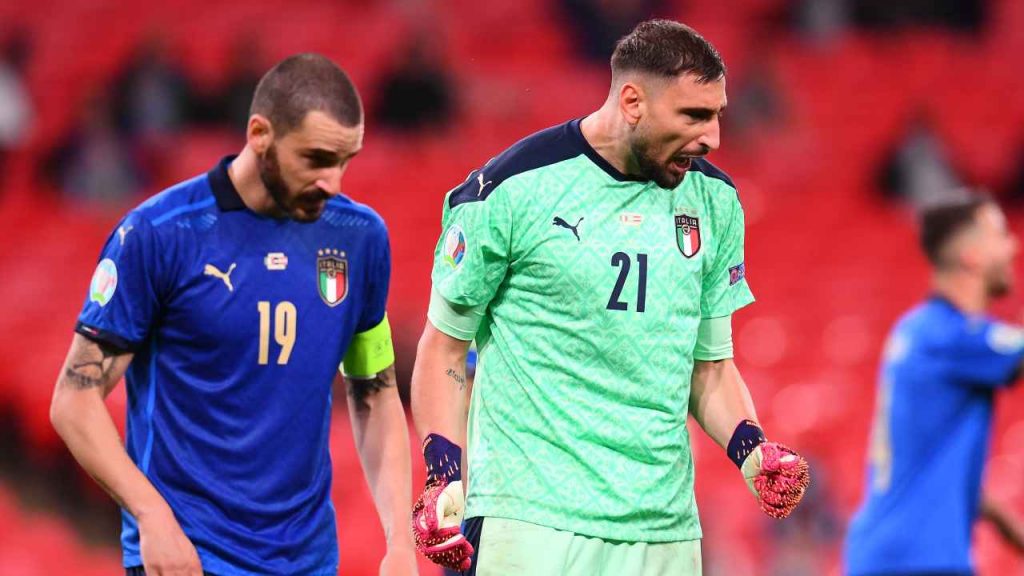 Italia, Bonucci esulta con i tifosi: l'intervento della ...