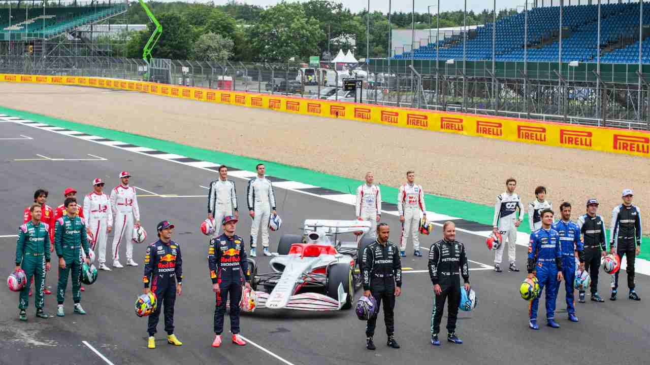 I piloti a Silverstone