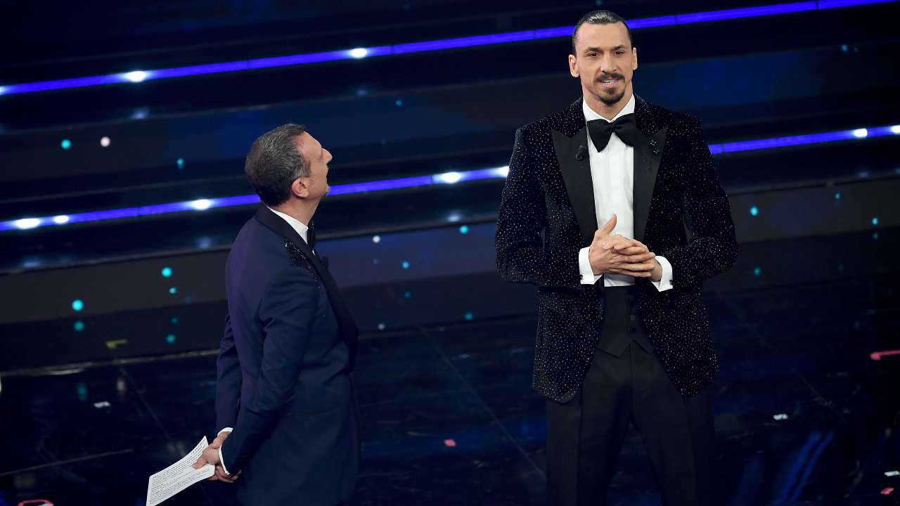 Ibrahimovic a Sanremo