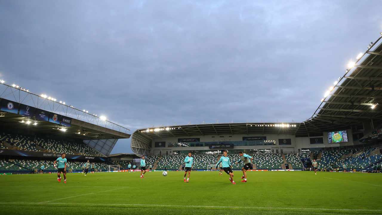 Lo stadio di Belfast