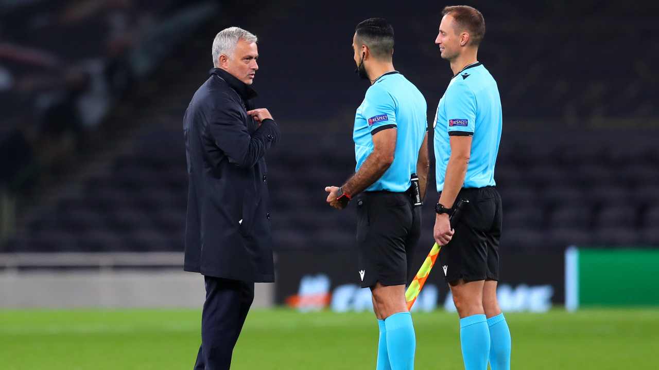 Mourinho arbitri