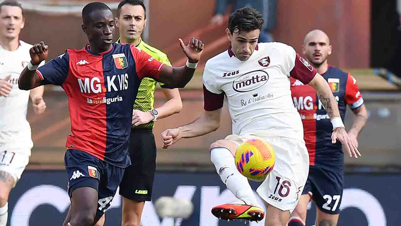 Genoa Salernitana 1 1 Highlights Tabellino Nemmeno Il Brodino Sportitaliait 7928