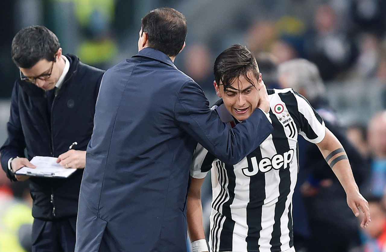 Allegri e Dybala