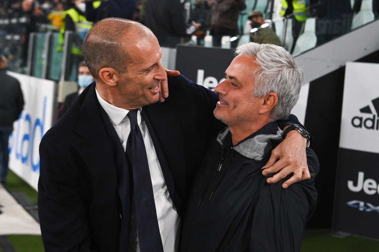 Allegri e Mourinho