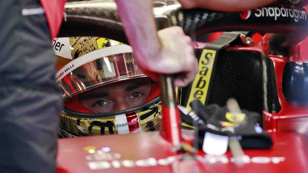 Formula 1 Singapore Leclerc