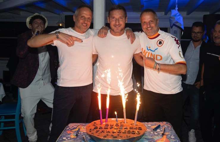 Totti ed il Tiramisù alla Nutella per il suo compleanno