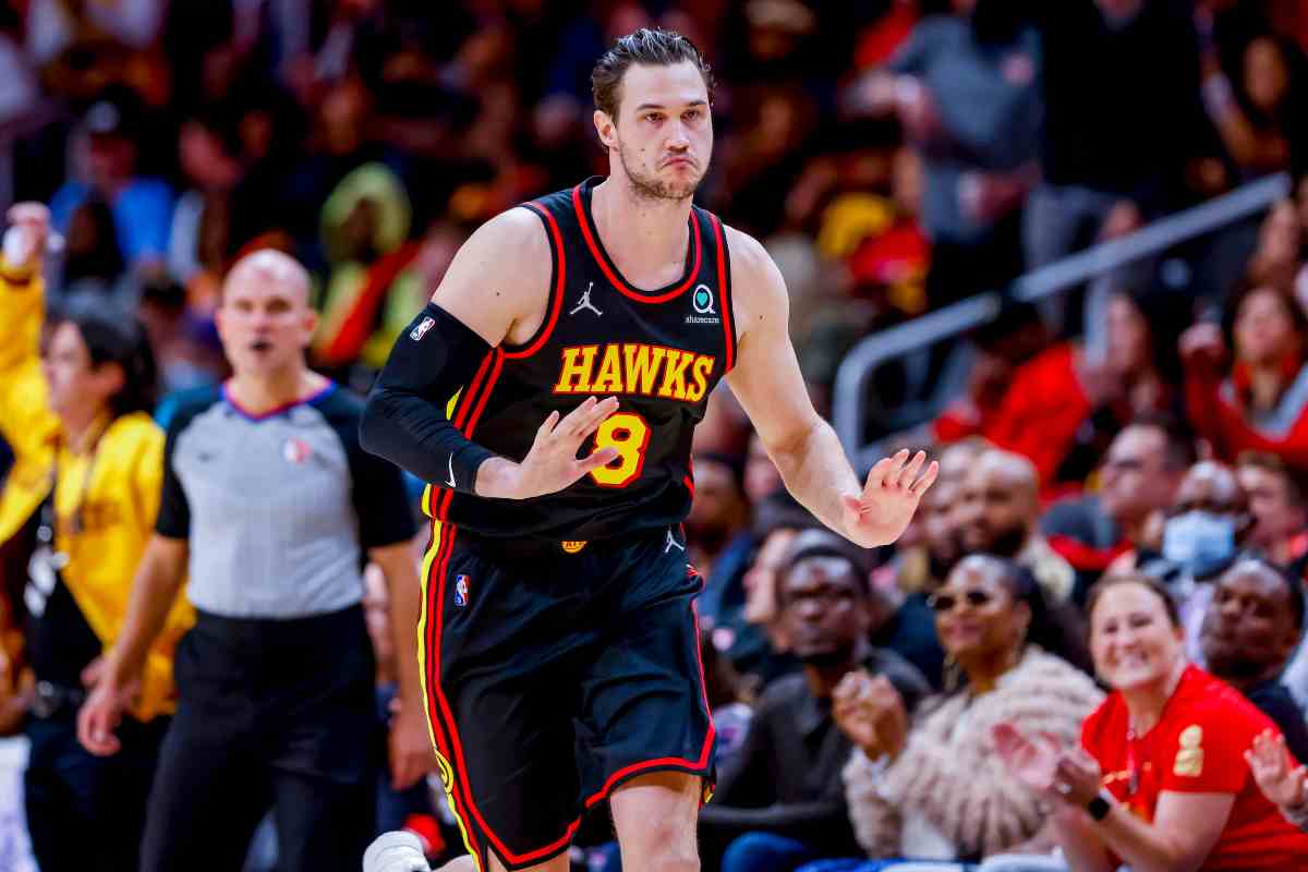 Danilo Gallinari agli Hawks, ultima squadra con cui ha giocato: ora è pronto