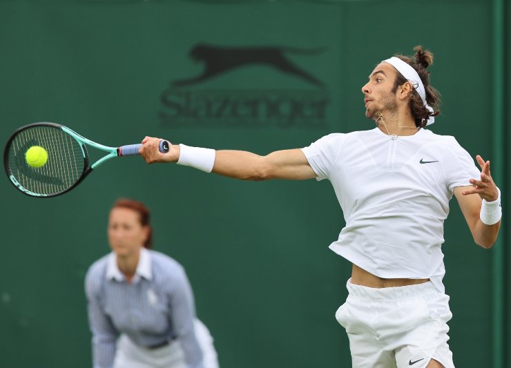 Punto Musetti contro Munar a Wimbledon