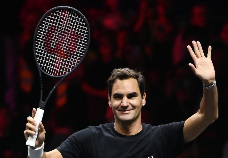 Federer rovescio a due mani