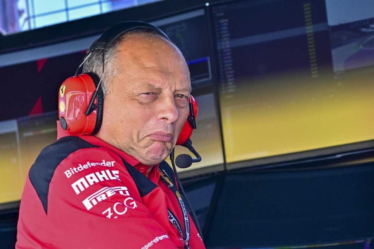 Vasseur lancia la Ferrari