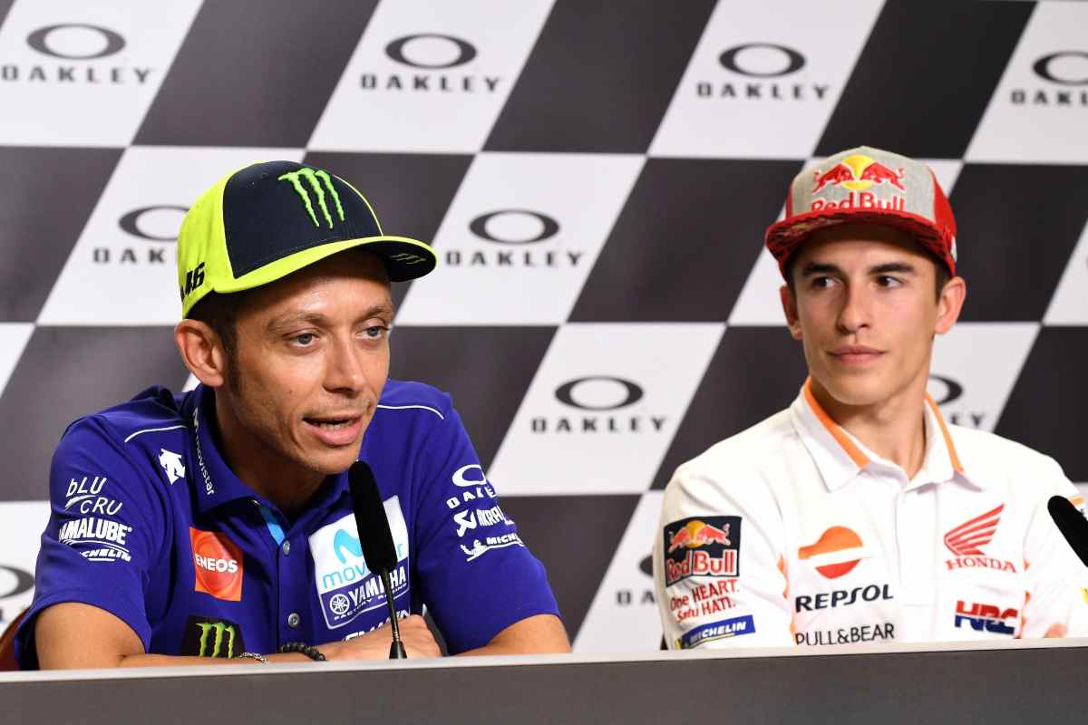 Marquez accusa Valentino Rossi