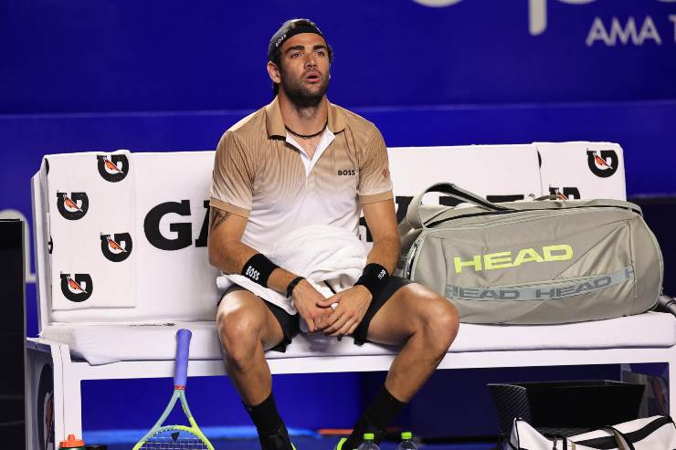 Berrettini parla dell'infortunio: come sta il tennista romano