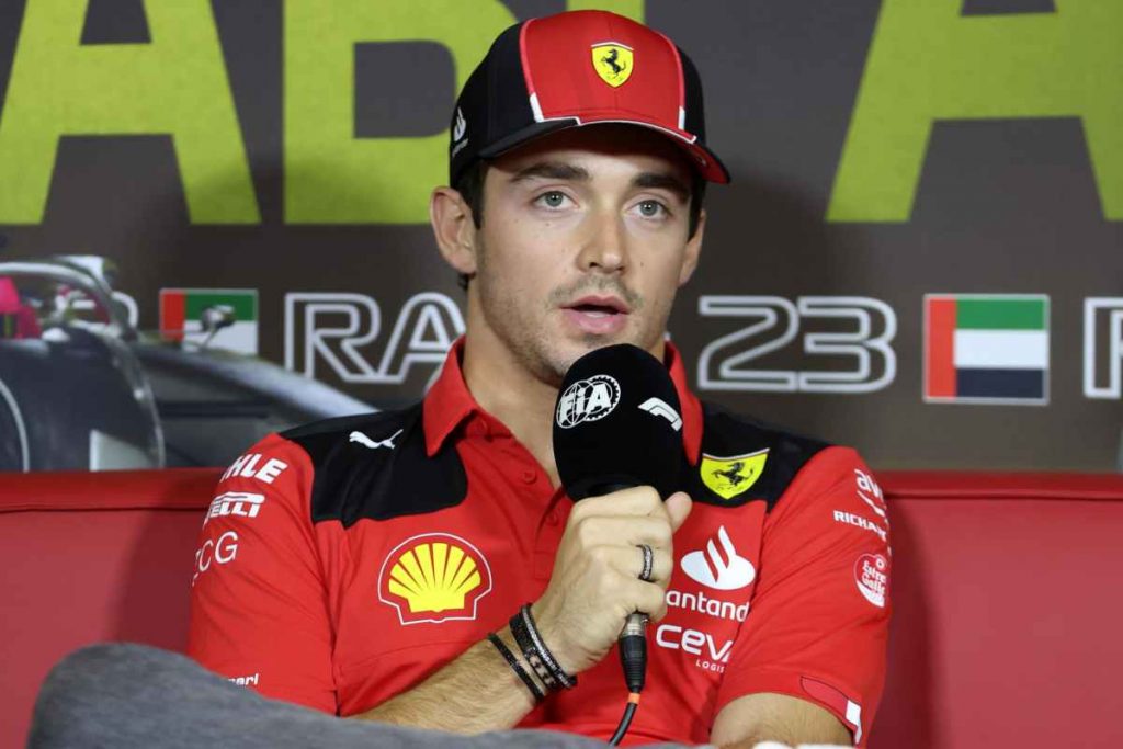 Leclerc, fuori dalla top 3 F1