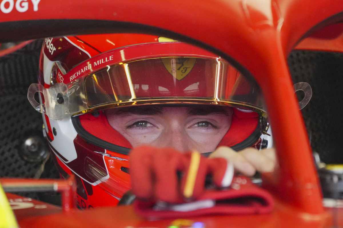 La frase di Leclerc fa gioire la Ferrari
