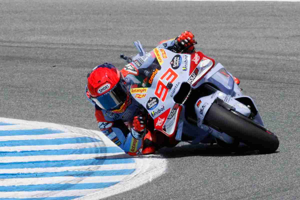 Problemi per Marc Marquez