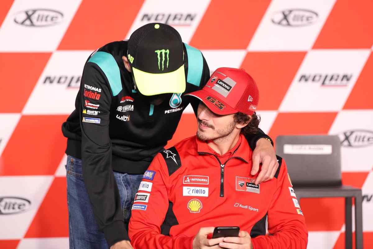 Valentino Rossi tifoso Pecco Bagnaia MotoGP