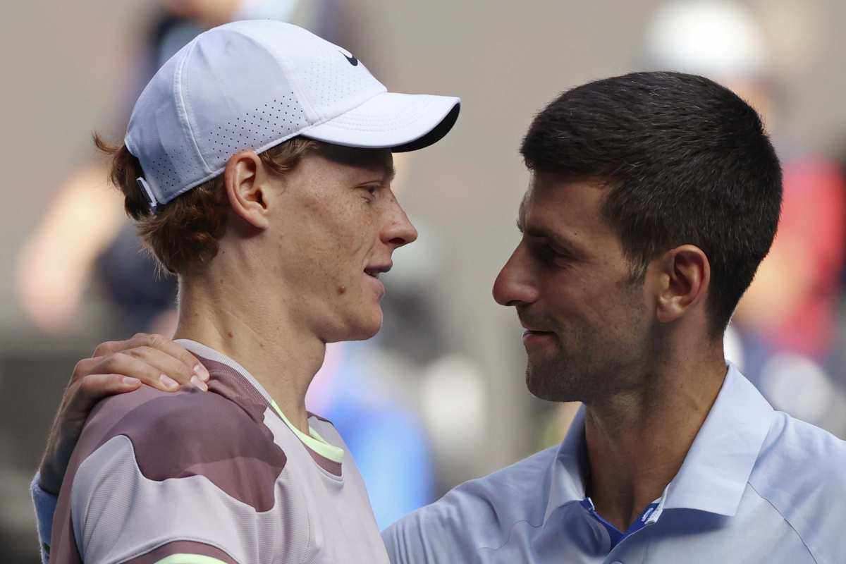 Djokovic destabilizzato da Sinner