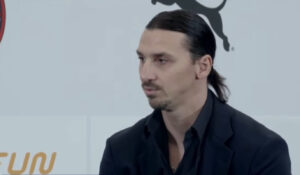 Ibrahimovic in conferenza stampa col Milan