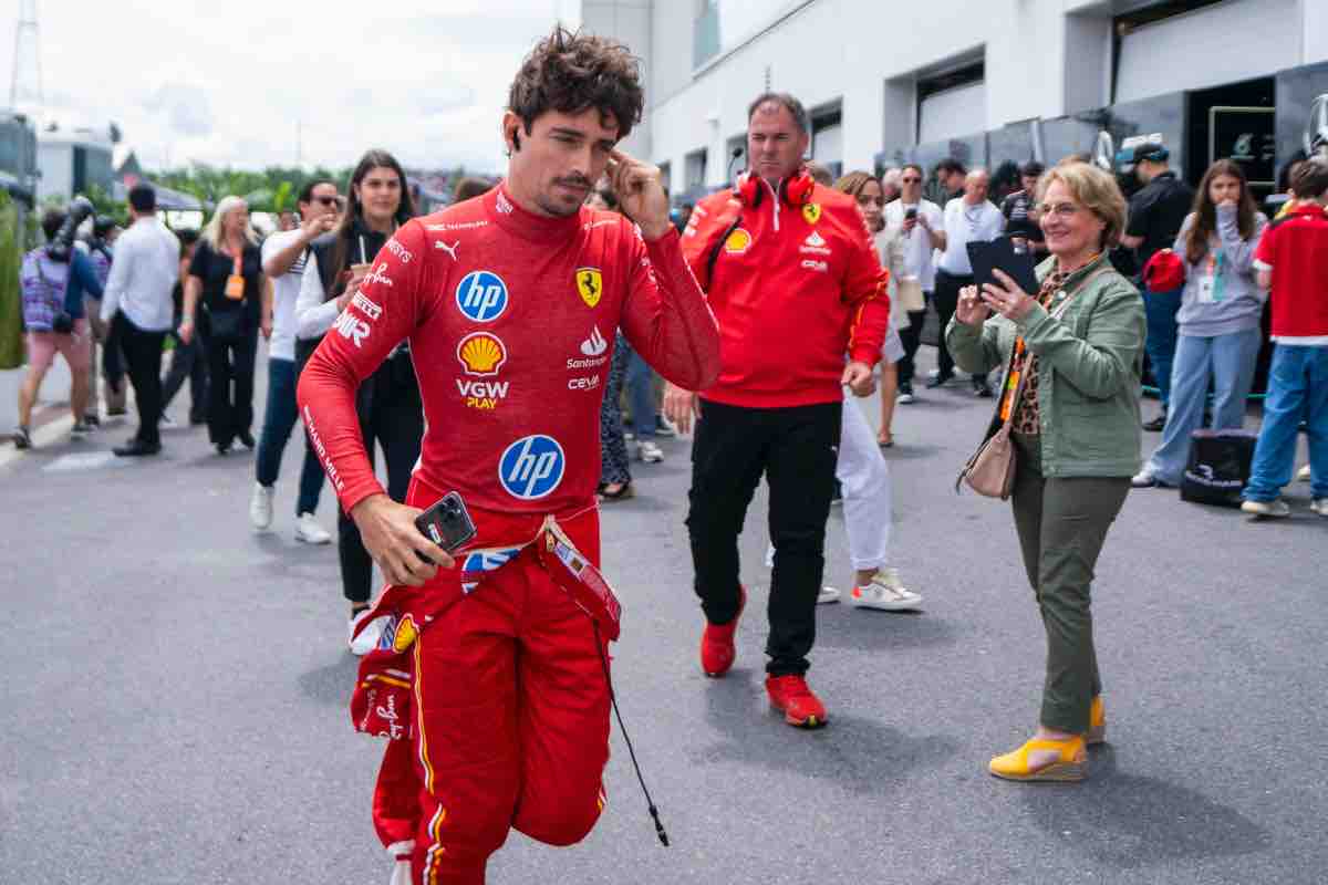 Annuncio Elkann su Leclerc