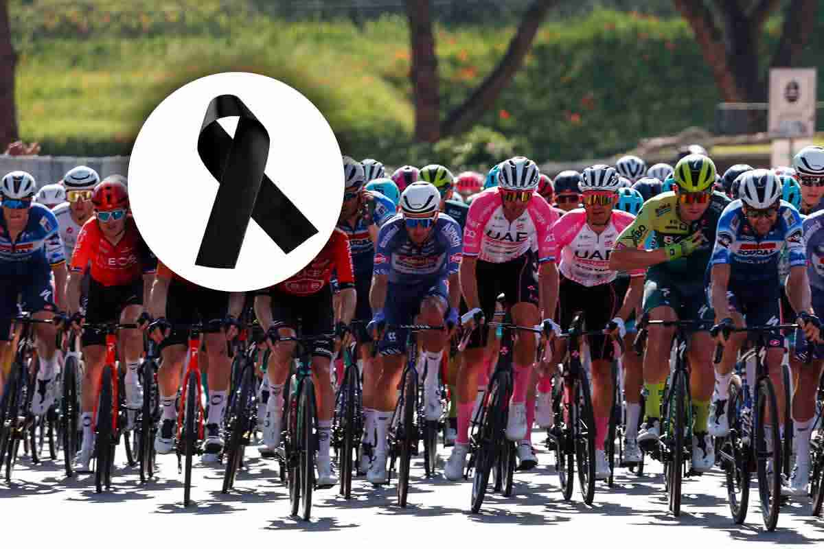 Morte tragica nel ciclismo