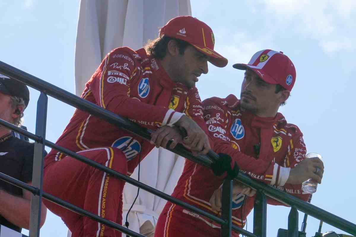 Sainz-Leclerc, alta tensione in casa Ferrari