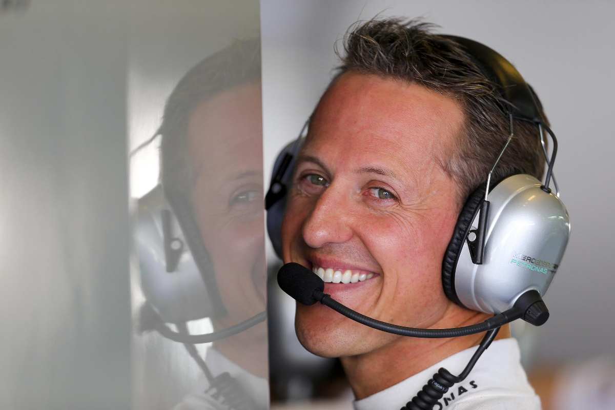 Scatto memorabile: riecco Michael Schumacher