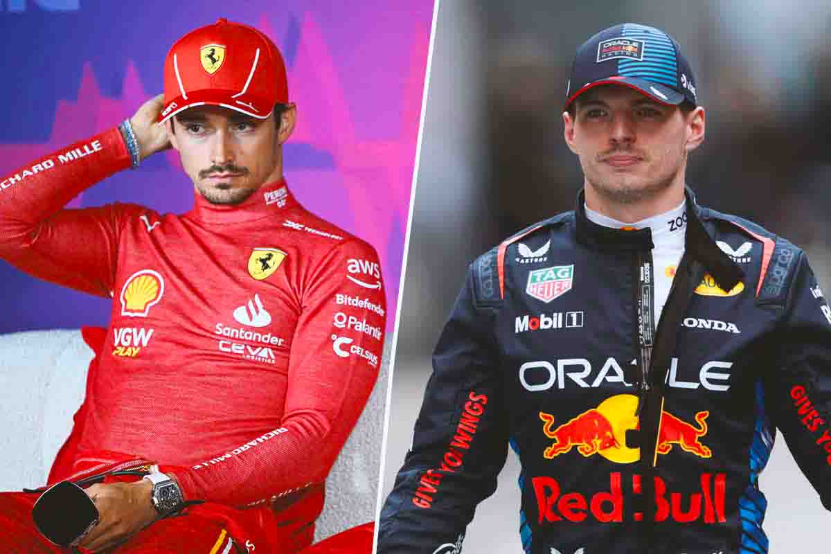 Leclerc davanti Verstappen Formula 1