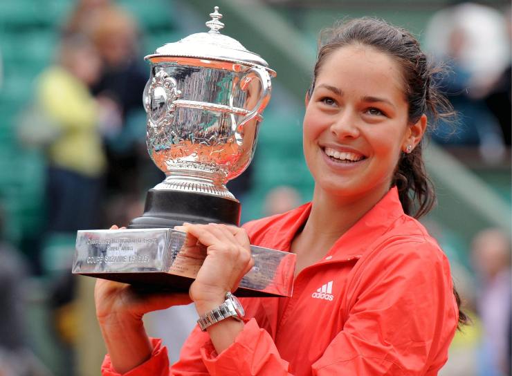 Ana Ivanovic su Sinner e Paolini