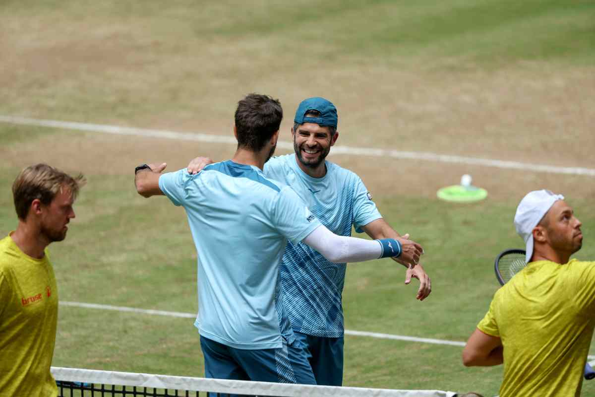 Bolelli Vavassori vittoria Halle 