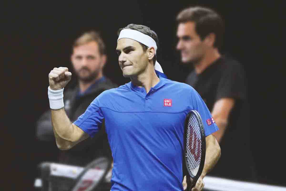 Federer torna in campo