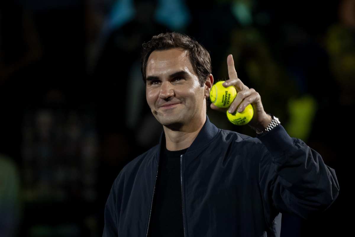 Federer retroscena figli tennis