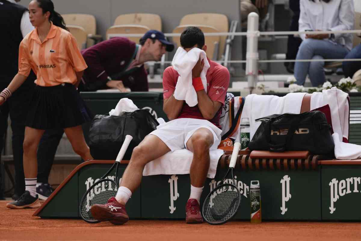 Novak Djokovic verdetto tremendo