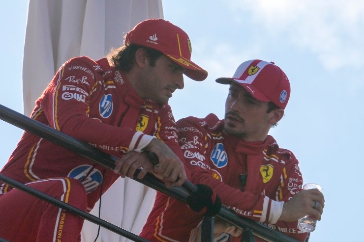 Sainz e quel periodo di 'tensioni' in Ferrari