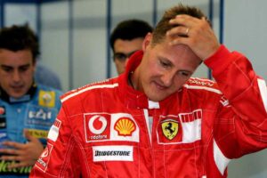 "Schumacher è sempre con me" dedica pazzesca