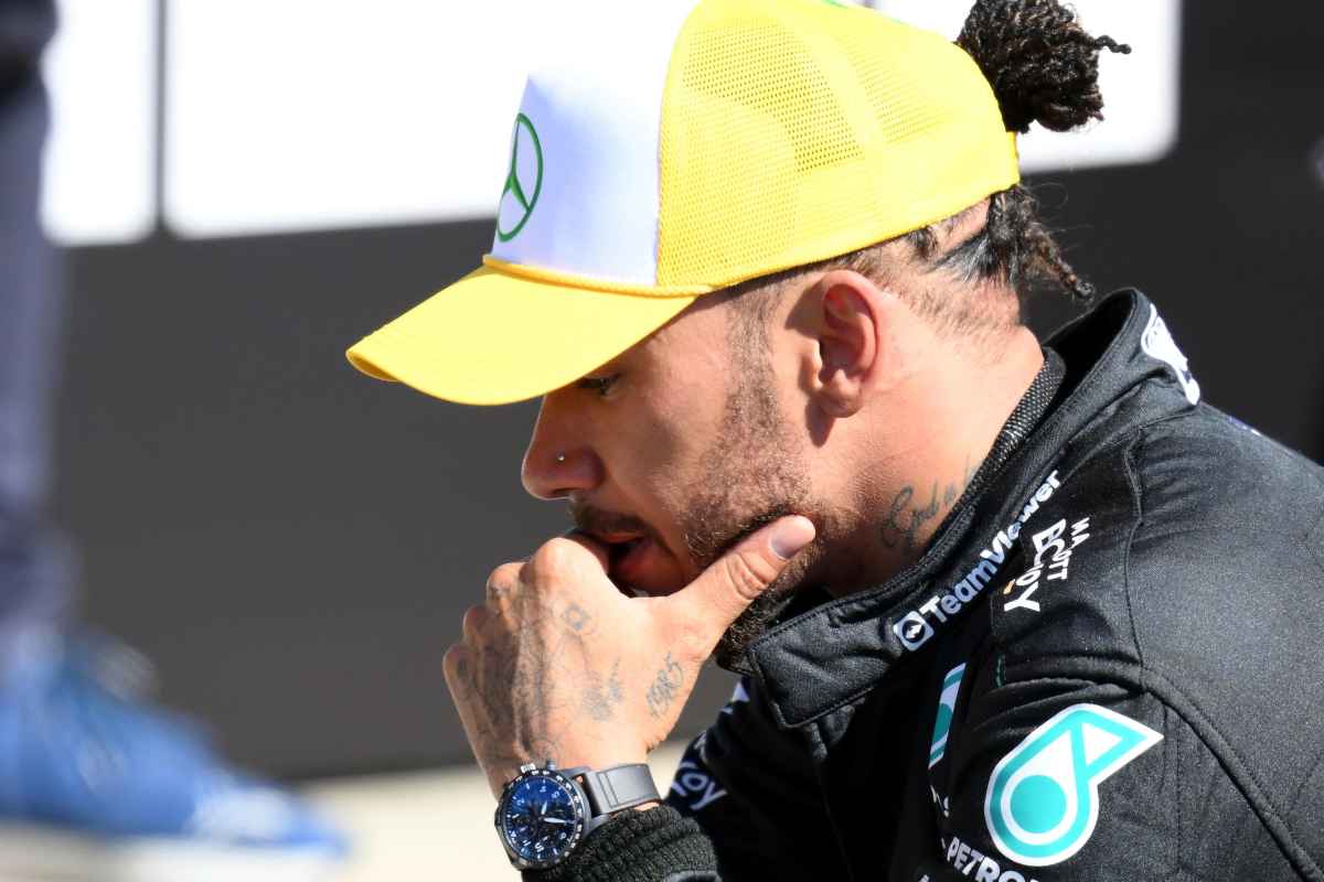 Lacrime da brividi per Lewis Hamilton