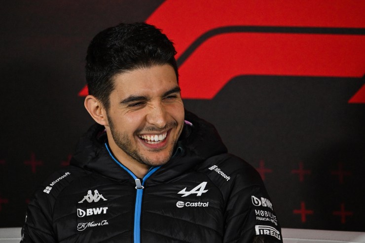 Esteban Ocon Flavio Briatore Alpine Haas