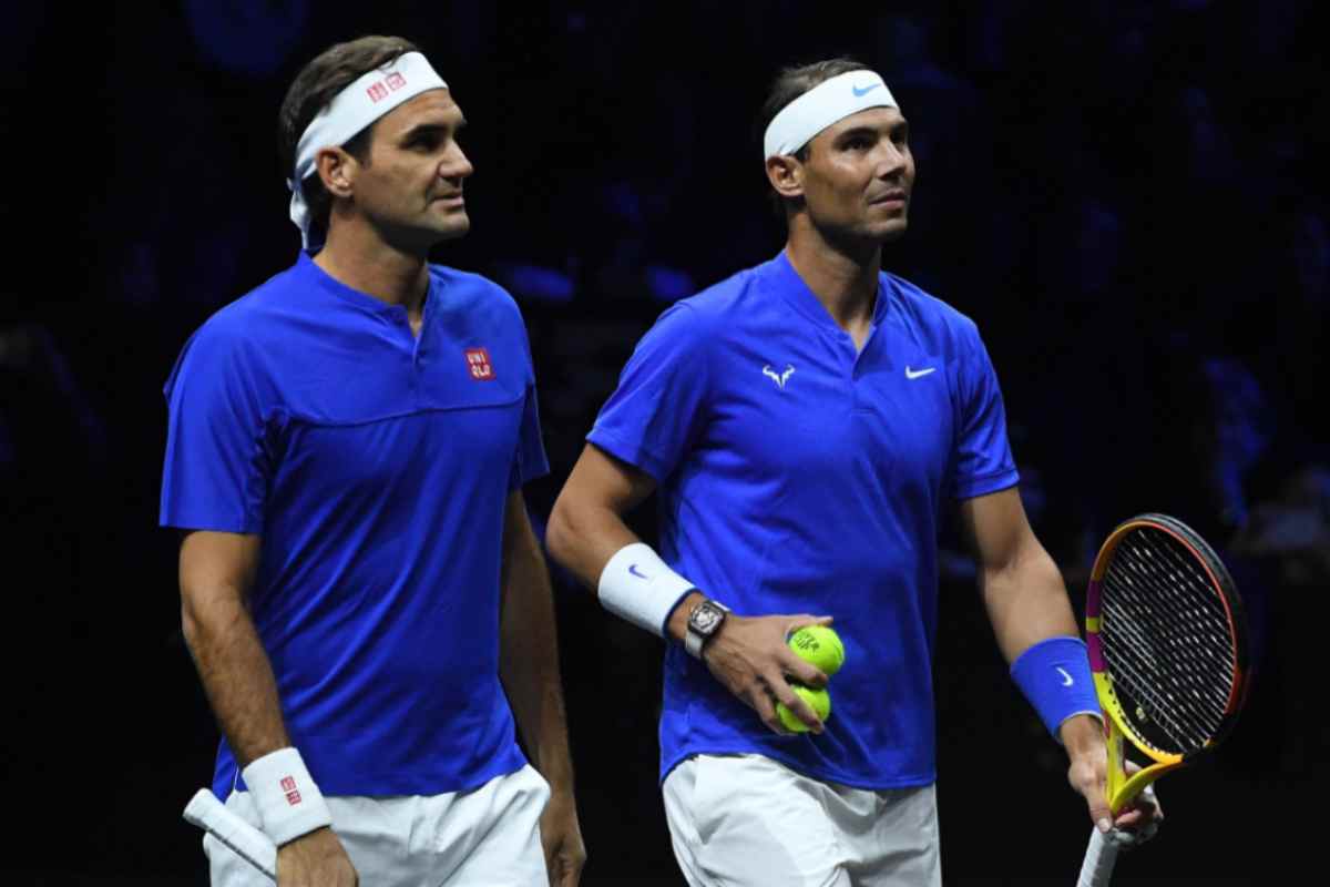 Nadal e Federer ko Djokovic annuncio 