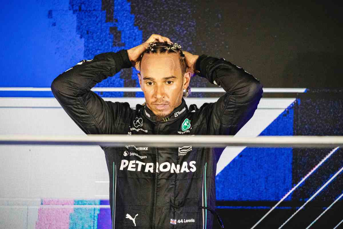 hamilton da solo non basta, tifosi raggelati