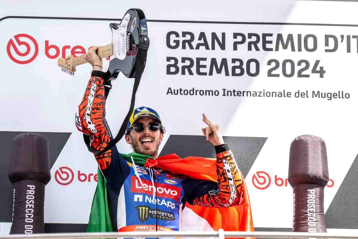 Bagnaia favorito al motomondiale per i bookmakers