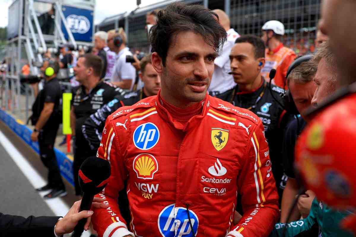 Sainz, c'è l'annuncio: cambia la classifica