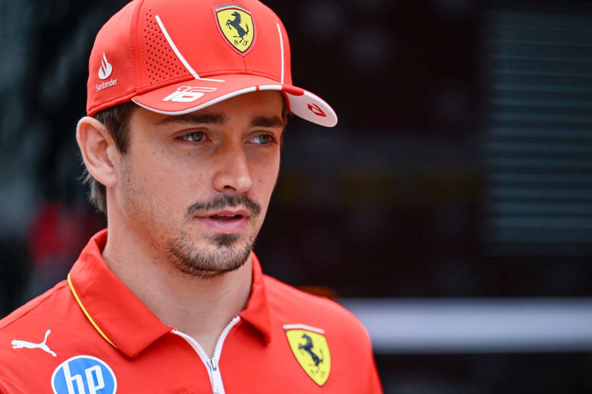 Leclerc attacco Ferrari rottura