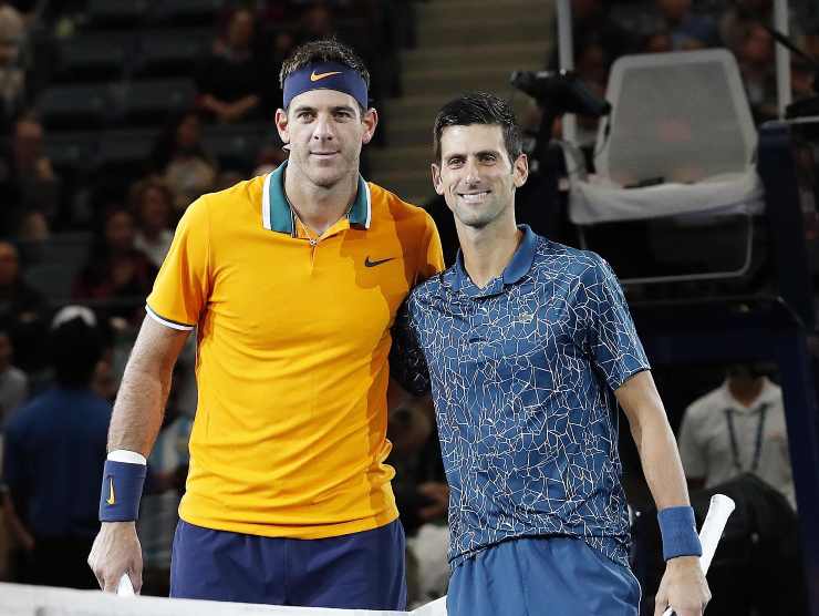 Ritorno Del Potro con Djokovic