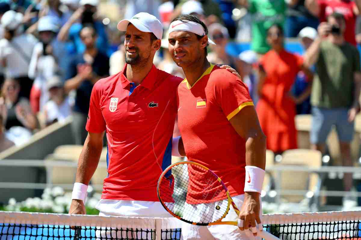 Nadal gesto Djokovic trionfo Olimpiadi