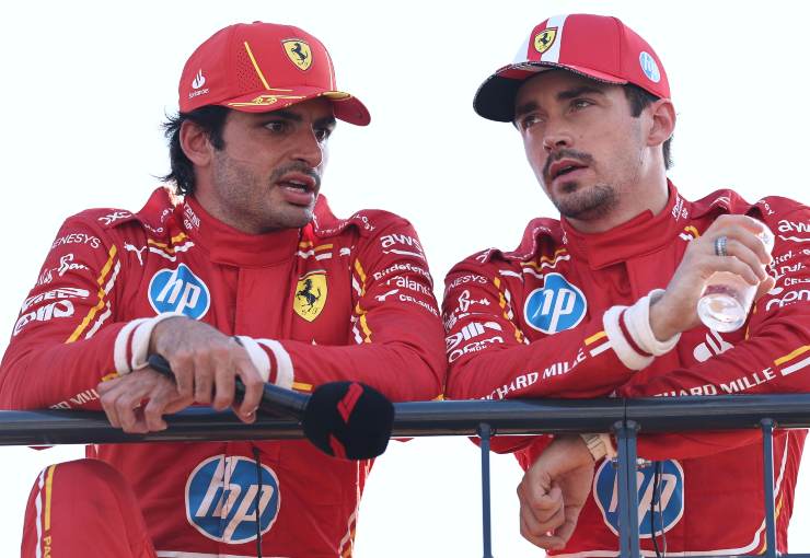 Charles Leclerc Carlos Sainz Ferrari odio