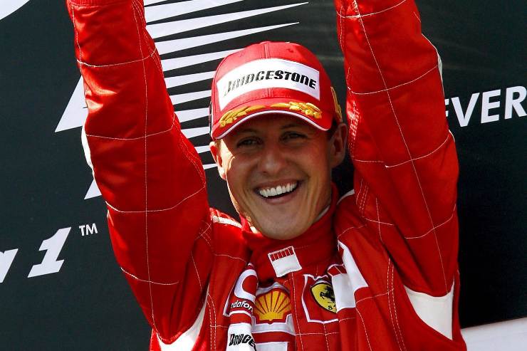 Schumacher, la leggenda è eterna: scatto nostalgico