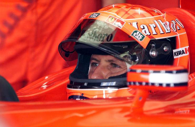 Torna Schumacher: foto con la Benetton 