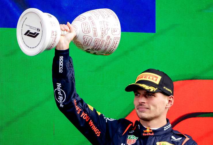 Verstappen Formula 1 Red Bull furioso