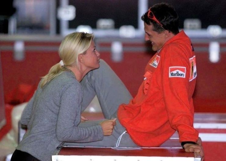 Lo scatto commovente di Schumacher e signora