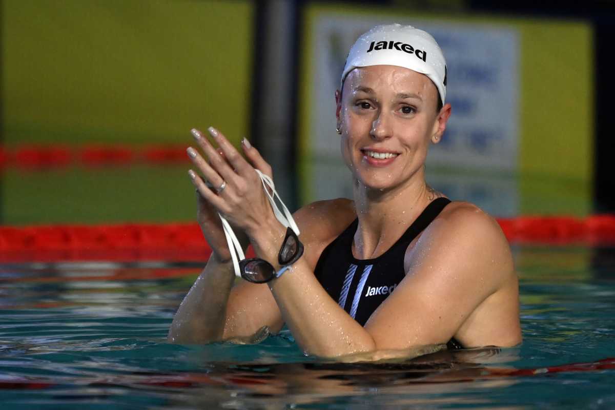 Federica Pellegrini, anniversario della medaglia